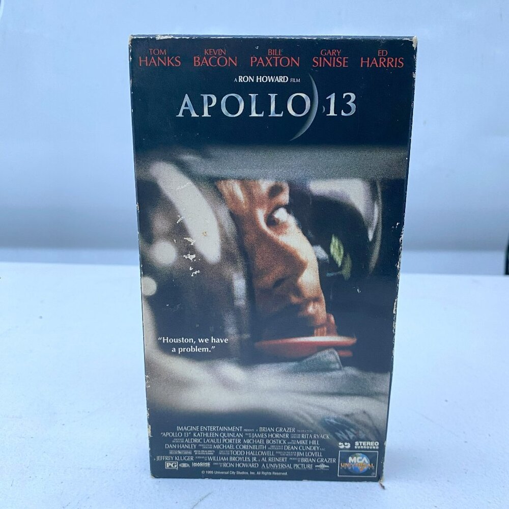 APOLLO 13 1995 Movie VHS Video Cassette